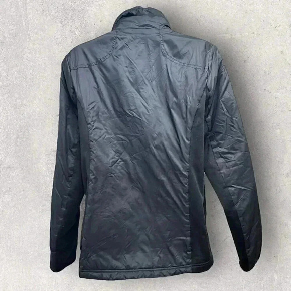 Lands End light weight jacket Black size Small some peeling under arms - Picture 8 of 13